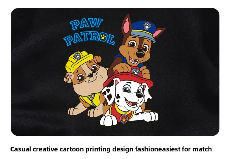 PAW Patrol primavera otoño niños jersey con cuello redondo y pantalón de chándal conjunto de dos piezas sudaderas con capucha casuales para niños conjuntos de ropa deportiva para niños traje