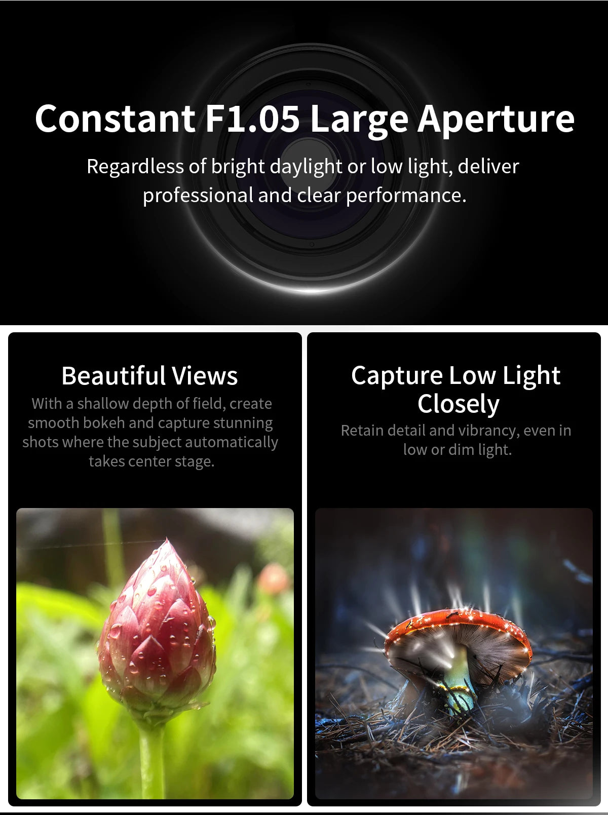 Lente Macro con Zoom HD 10-20X para iPhone y Android