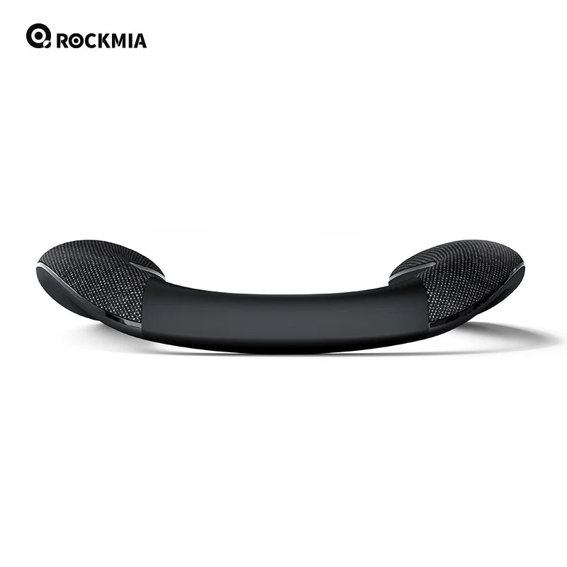 Rockmia EBS-908 Altavoz con banda para el cuello inalámbrico Bluetooth 5,0 U-Sharp 6W caja de bajos portátil para juegos viajar caminar y andar en bicicleta