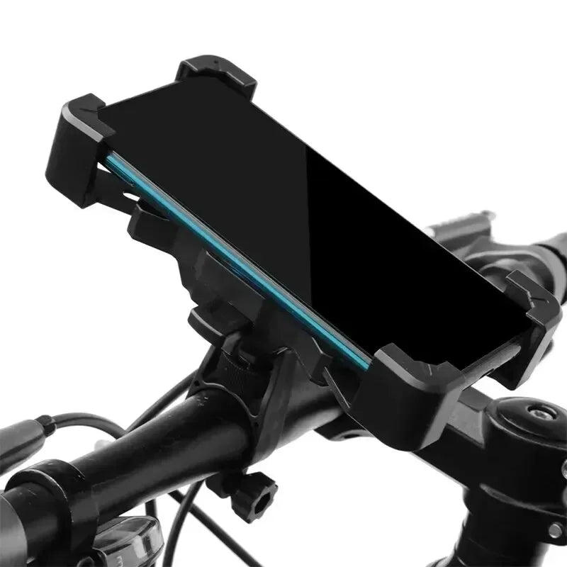 Soporte para Teléfono de Bicicleta 360 °   Soporte Giratorio Eléctrico para iPhone y Xiaomi, para Bicicleta de Montaña, Motocicleta, Antideslizante, para Ciclismo