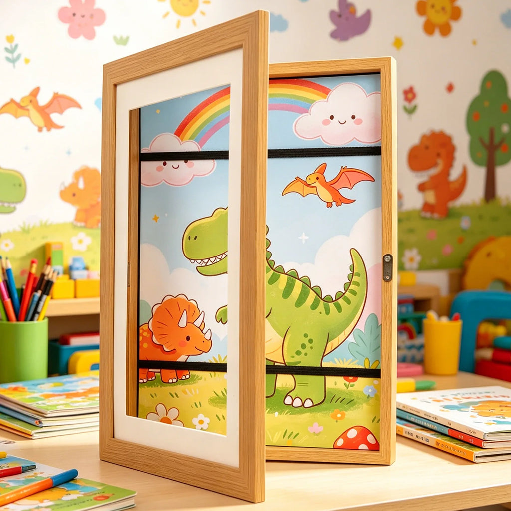 Marco para Obras de Arte Infantiles A4 100 Piezas