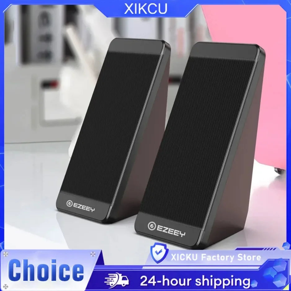 Altavoz De ordenador, caja De sonido para PC, música para ordenador portátil, Caixa De Som, sistema De Audio estéreo USB portátil, deflector acústico, Baffe alto