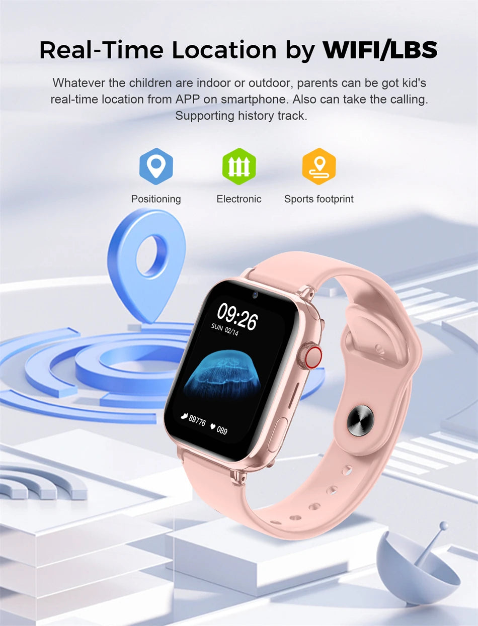 Reloj Inteligente Niños GPS 5G SOS Cámara