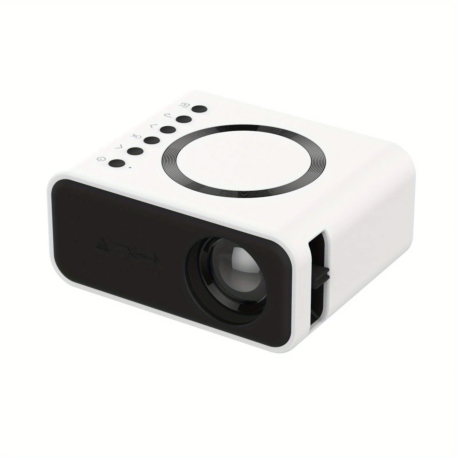 Mini proyector YT300 LED portátil, 1400 lúmenes, para oficina y hogar