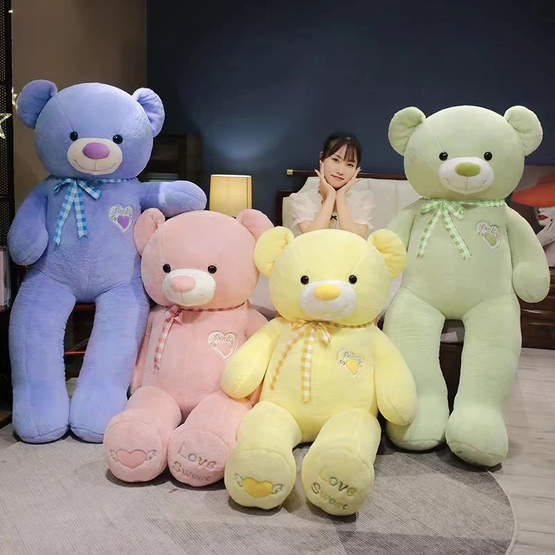 Oso de Peluche Gigante 80/100cm Suave Almohada de Abrazo