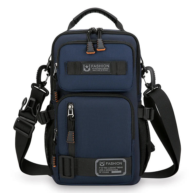 Bolso Bandolera Funcional y Moderno - Bolso de Pecho, de un Solo Hombro, Correa Ajustable, Perfecto para Viajes y Uso Diario