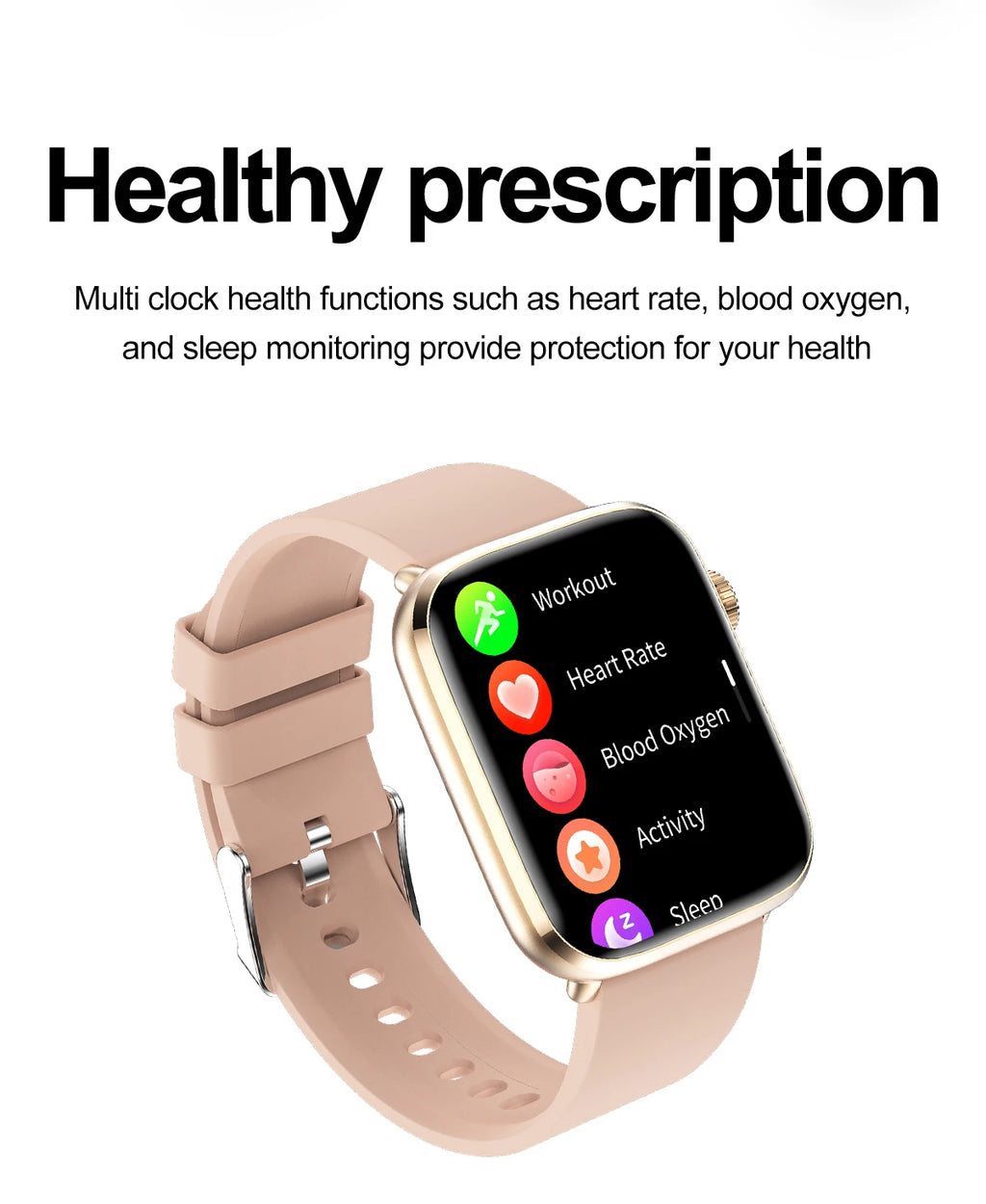 Reloj Inteligente NFC Salud Femenina AMOLED