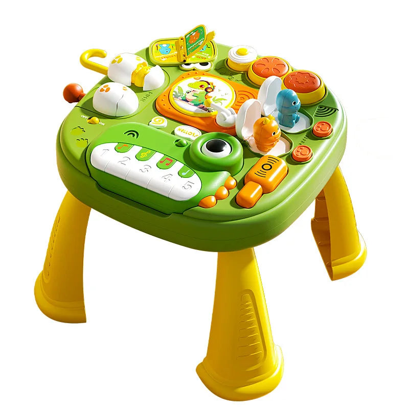 Mesa de Actividades Montessori con Luces y Sonidos para Bebés