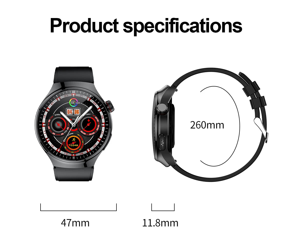 Reloj Inteligente Enfermería ECG+PPG Oxígeno