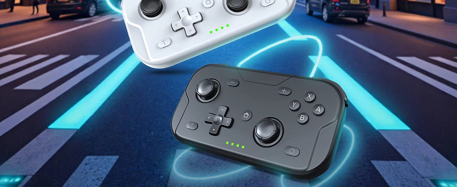 AceGamer-controlador de juego de bolsillo, Joysticks Hall portátiles, mando Bluetooth de 1000Hz para Switch/Switch2/Android/iOS/PC/Steamdeck