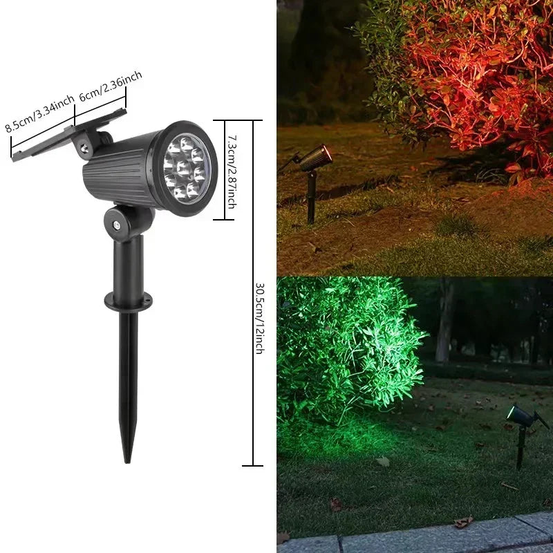 Luces Solares Impermeables para Jardín y Exterior