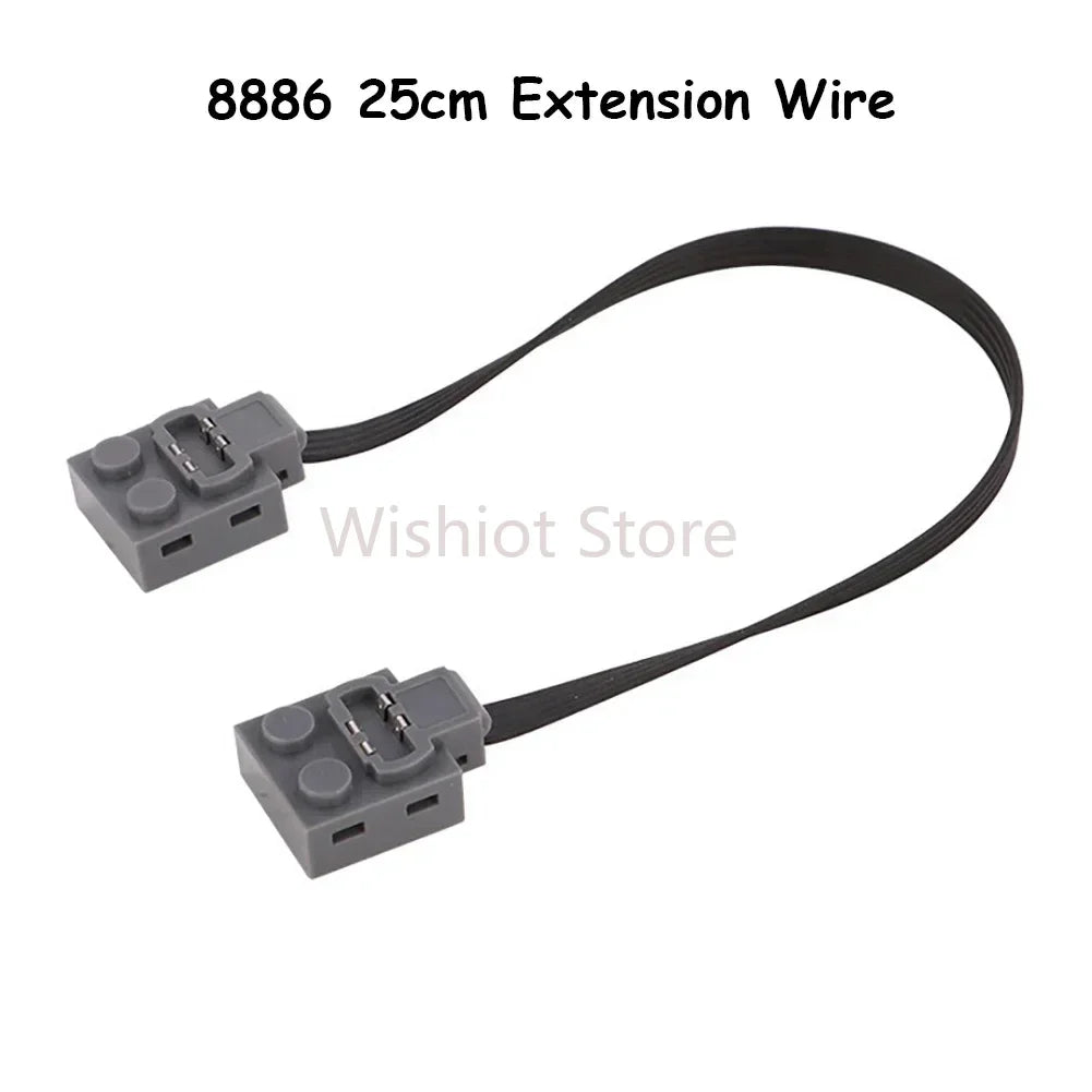 Funciones de energía técnica MOC compatibles con Legoeds, Motor M 8883, Control remoto modificado, grupo de energía, tren, caja de batería de litio 9686