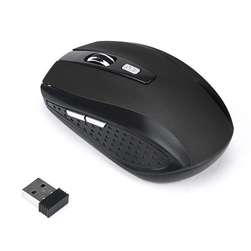 Ratón inalámbrico para juegos de 2,4 GHz con receptor USB para PC, portátil, ordenador de sobremesa