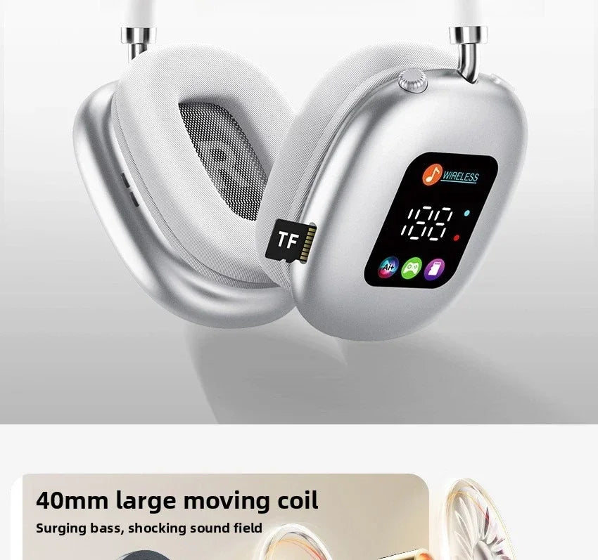 AKZ MAX600 Auriculares ANC Pantalla a Color
