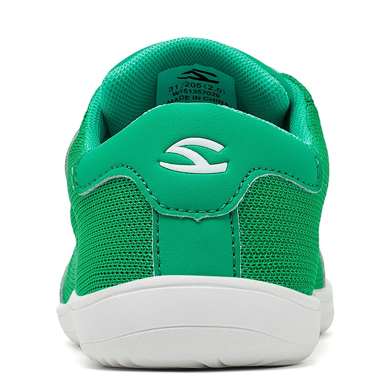 HOBIBEAR Zapatos descalzos de malla para niños y niñas, zapatillas de deporte con punta ancha, zapatos para caminar con caída cero (niño pequeño y grande)