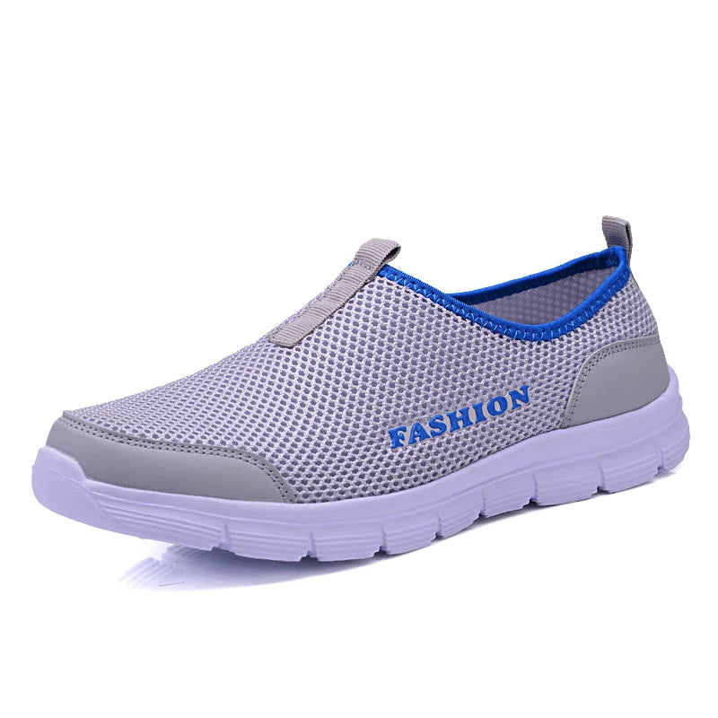 YRZL, zapatos informales ligeros para hombre, zapatillas transpirables sin cordones para mujer y hombre, zapatos planos antideslizantes Unisex para caminar al aire libre, talla 36-47