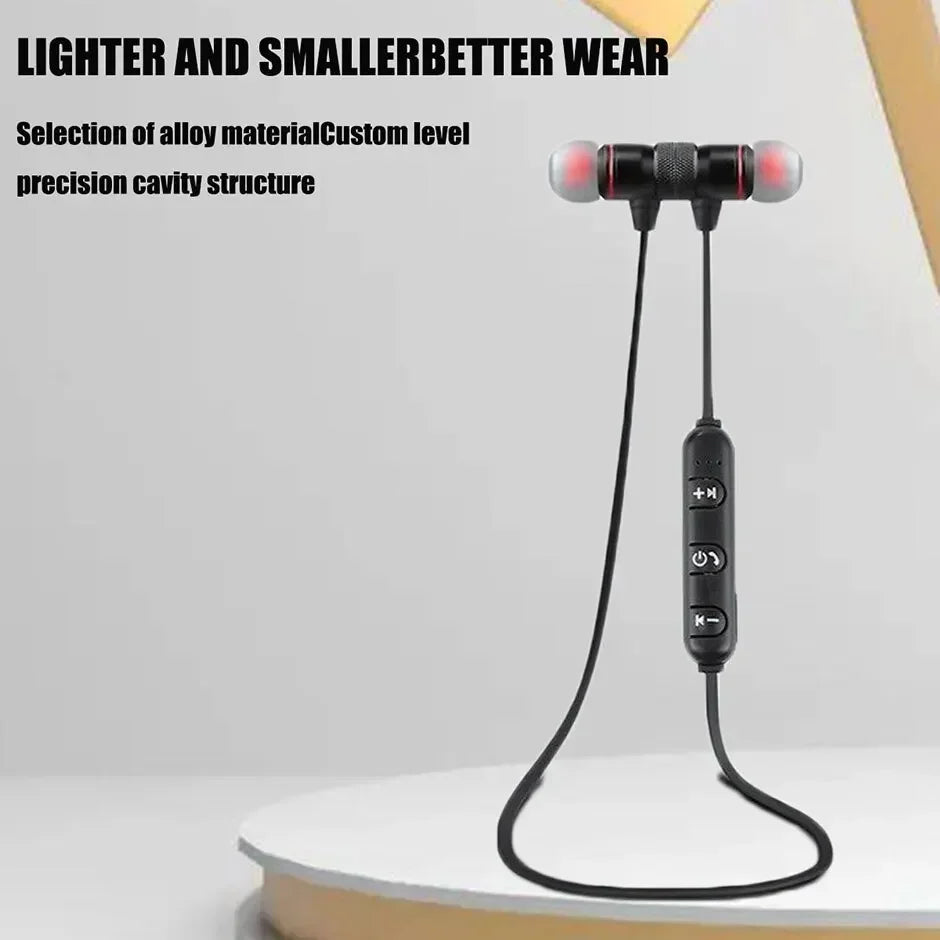 Auriculares con banda para el cuello Bluetooth 5,1 a prueba de sudor con micrófono, llamadas HD para iPhone, Android, deportes, correr, gimnasio, hogar, oficina, uso diario