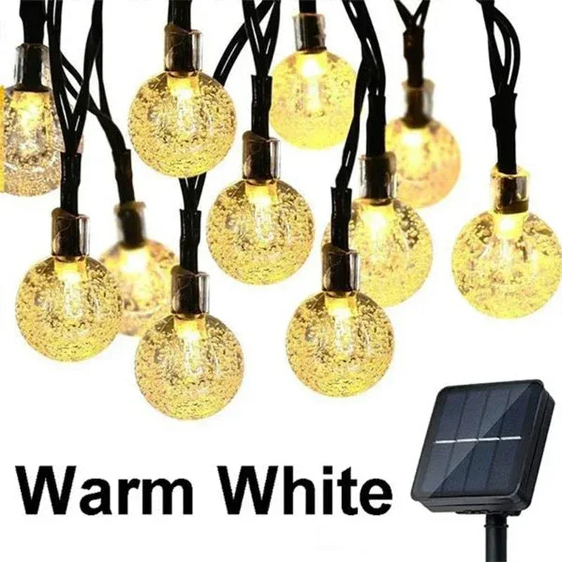 Guirnalda Solar de Luces de Hadas para Jardín