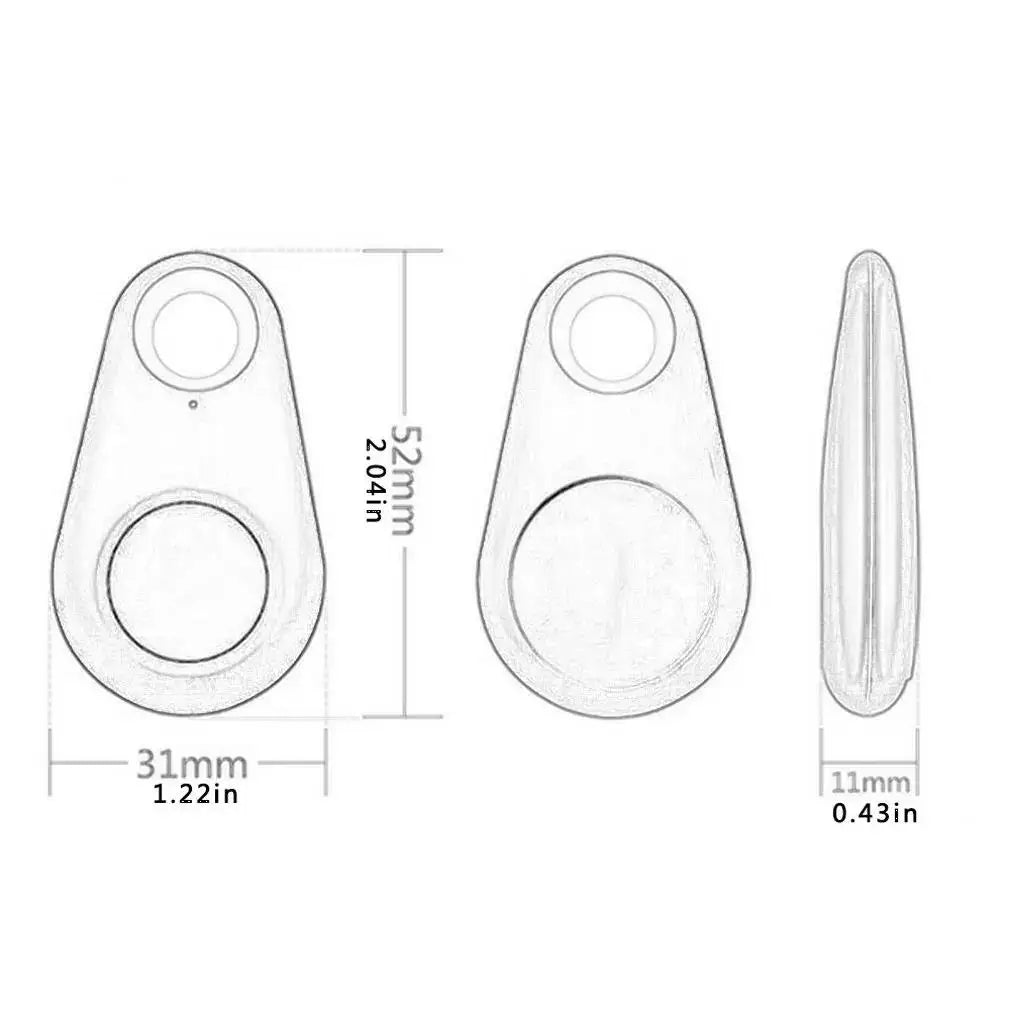 Rastreador GPS Antipérdida Bluetooth para Niños y Billetera | Pack 1-5
