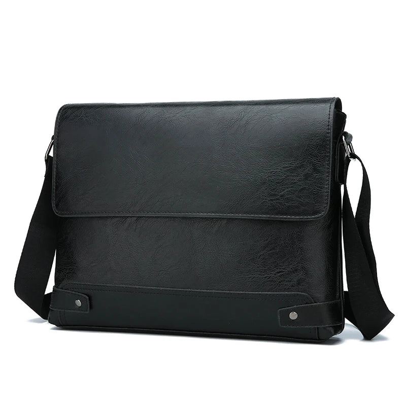 Bolso de Hombro Cruzado para Hombre - Gran Capacidad para Negocios