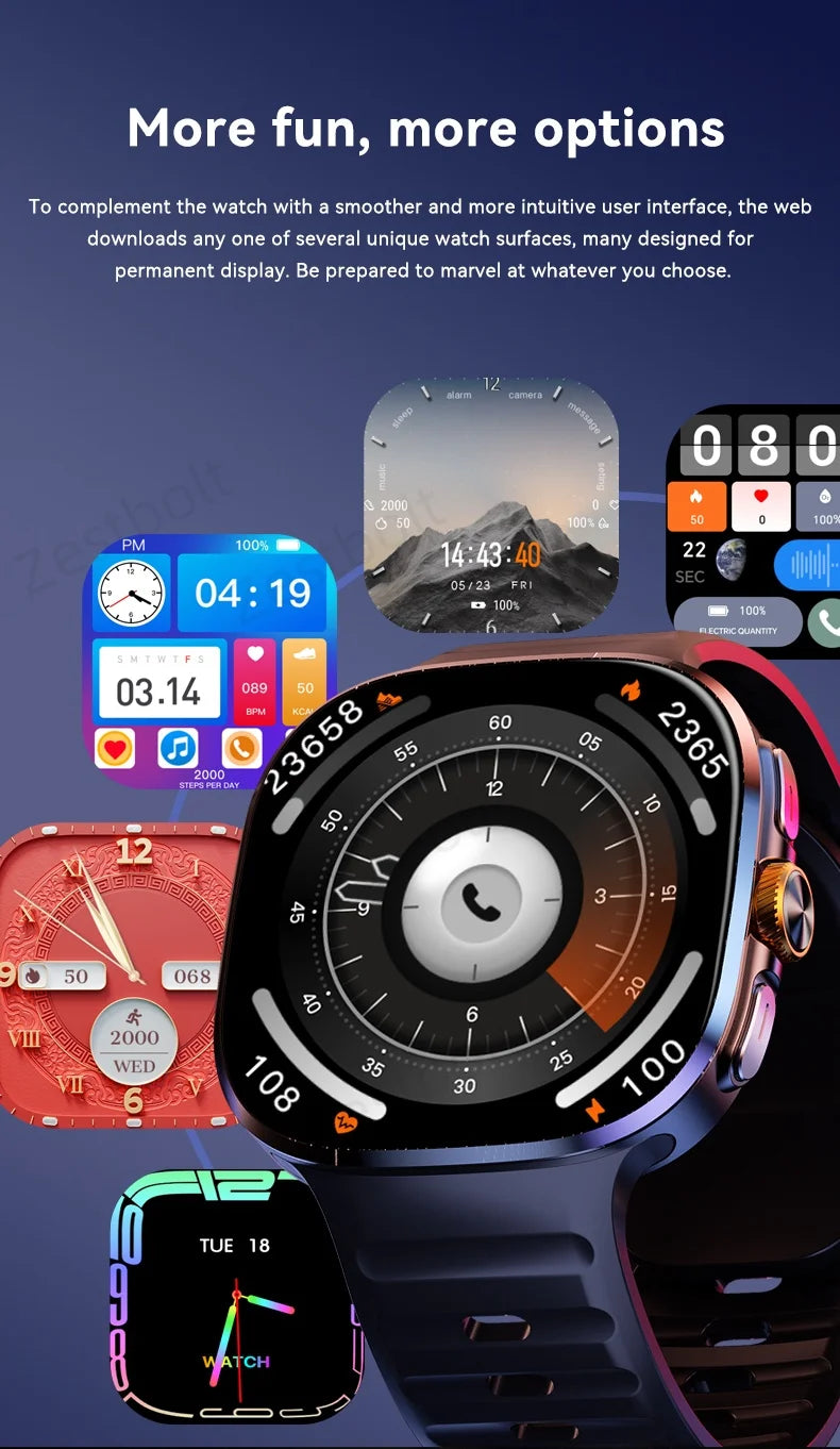 Reloj Inteligente M99 4G/5G AMOLED Cámara