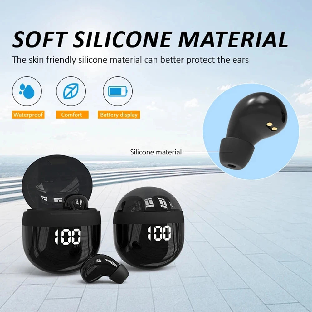 SK18 Auriculares Mini Invisibles para Dormir