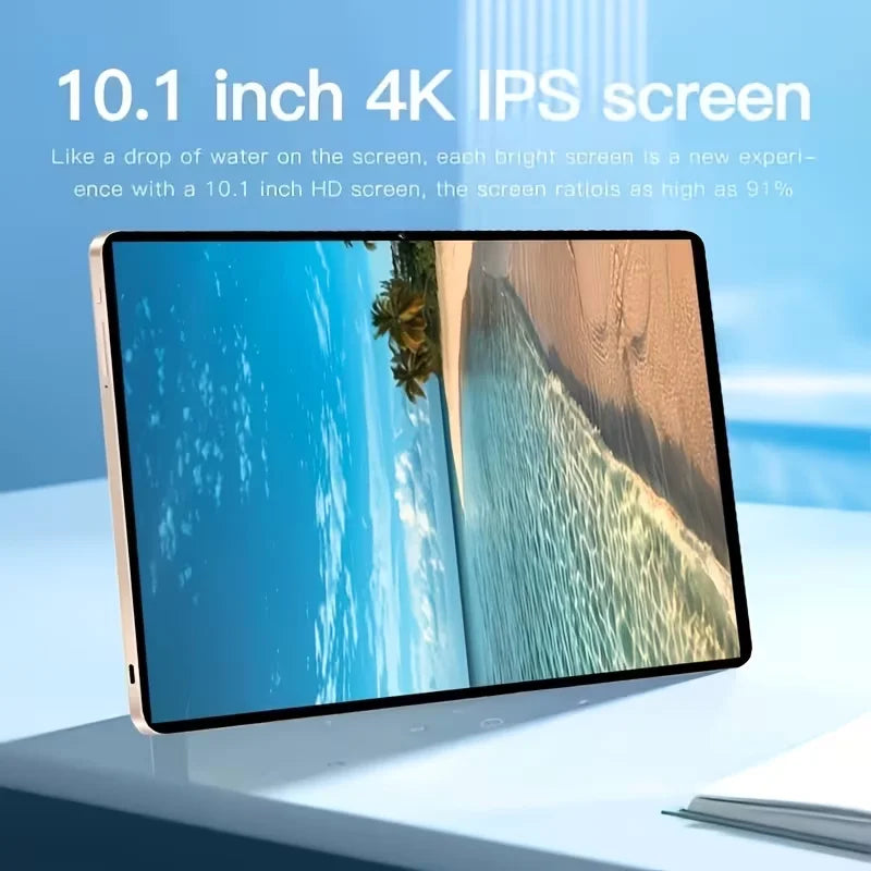 Tablet PC con Batería de 4000mAh, 8GB+256GB de Almacenamiento, Cámara HD, Sistema Operativo Android 15 para Entretenimiento y Negocios