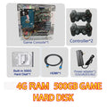 Consola Dual System Super U7 Plug&Play para TV, 500G/1T ROM, +70000 Juegos Retro, 4G RAM, +60 Emuladores para Wii, PS2, SS, DC, PSP, GAMECUBE