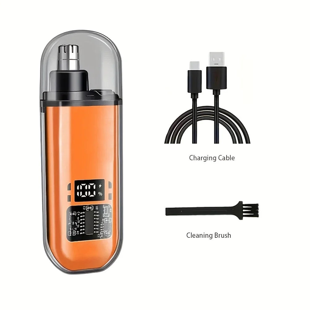 Cortadora de Pelo de Nariz y Oreja USB Portátil