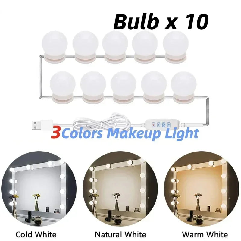 Bombillas LED para Espejo de Maquillaje Profesional
