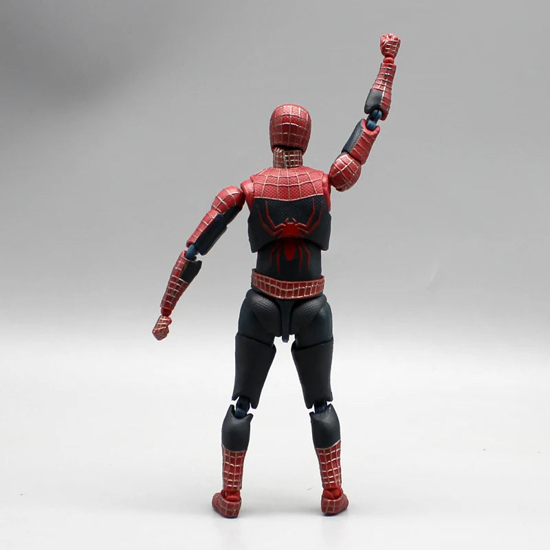 Figura de Acción de Spiderman de 14 cm de Hot Toys - Versión Peter Tobey Maguire Anime Shf, Modelo Articulado, Muñeco Coleccionable, Regalo