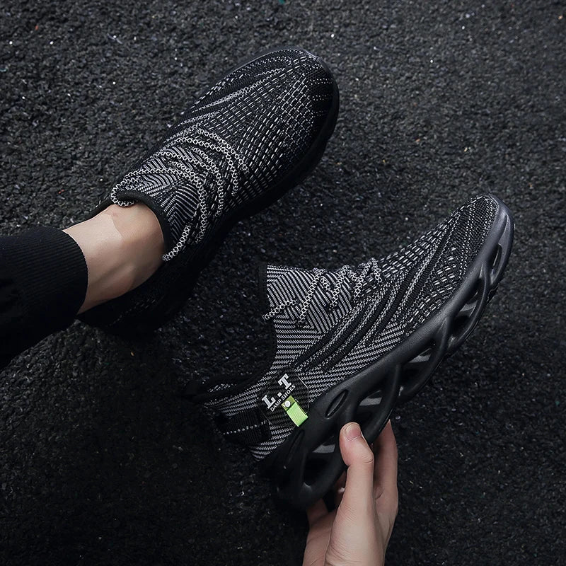 Zapatos deportivos informales de gran tamaño, zapatillas informales para hombre y mujer, nuevos zapatos impermeables para hombre, zapatos para correr ligeros, cómodos y transpirables