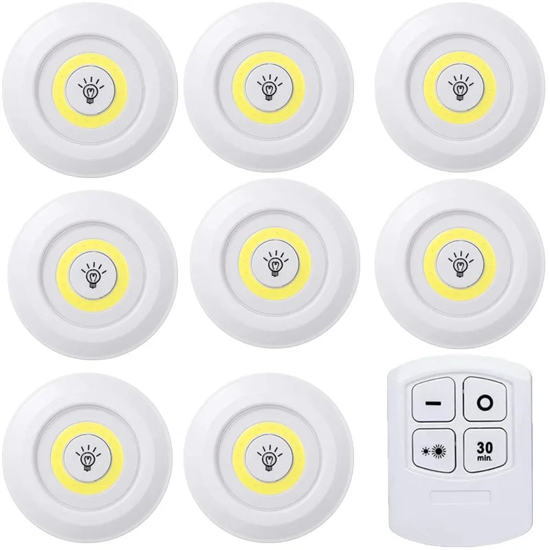 Luz LED Regulable para Gabinete con Control Remoto