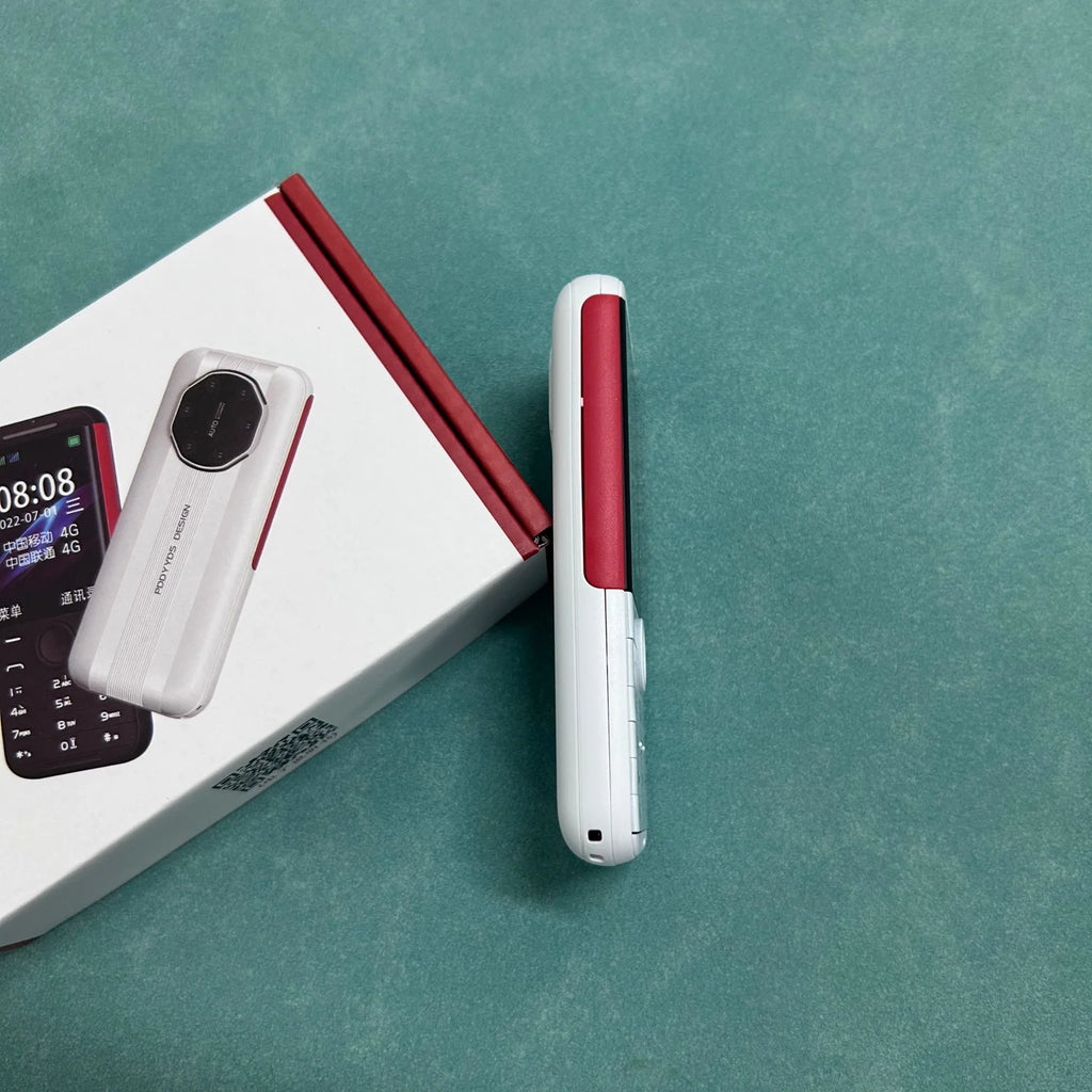 Nuevo Teléfono Celular HOSWN H29 4G con Pantalla de 2.8 Pulgadas, LTE, Doble SIM, 6800mAh, Altavoz Potente y Linterna