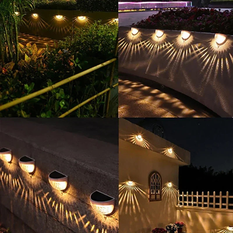 Luces Solares LED Impermeables para Jardín y Patio