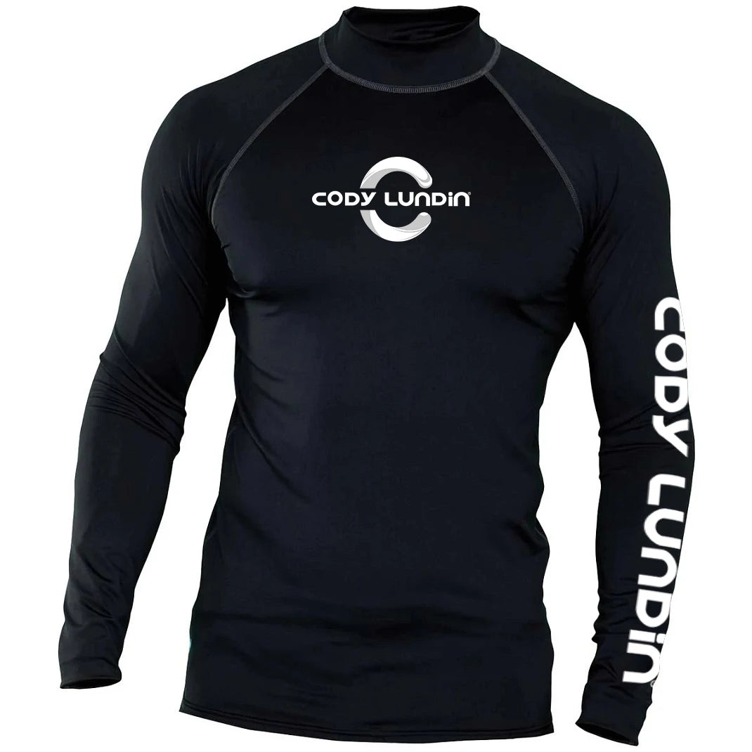 Camiseta de Compresión UV para Hombre, Surf y Natación