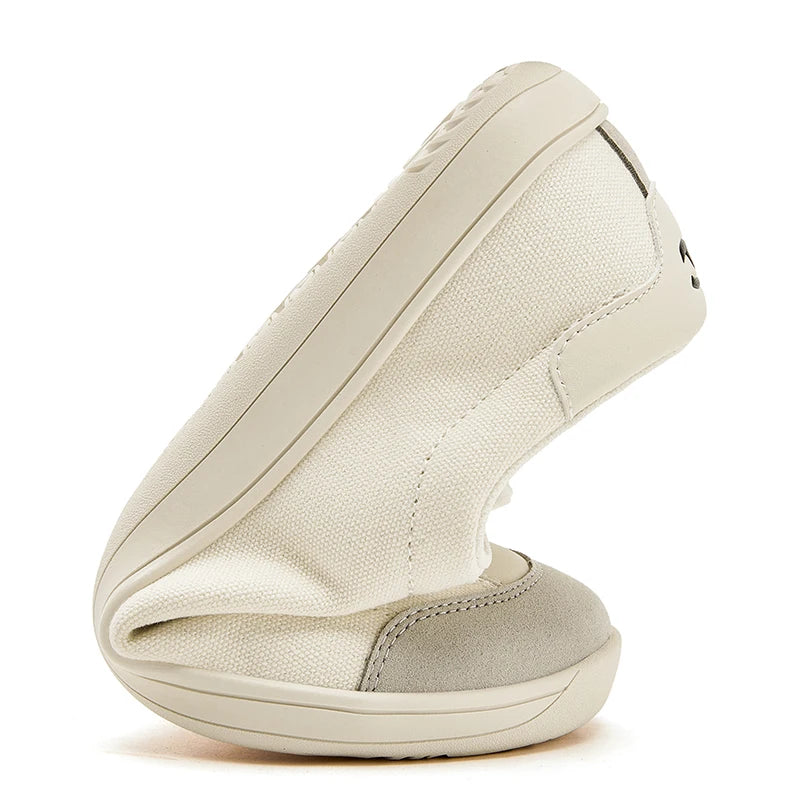 HOBIBEAR Zapatos descalzos para hombre y mujer |   Gota cero |   Zapatillas de deporte de lona informales con punta ancha, zapatos para caminar minimalistas