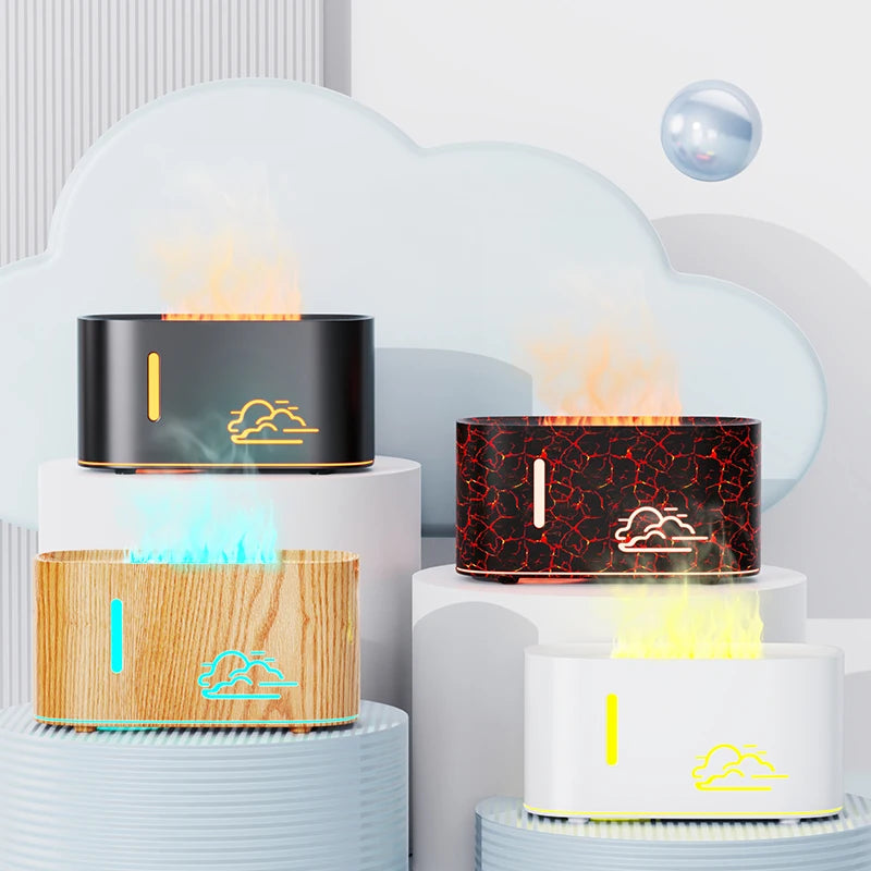 Máquina de Aromaterapia Llama de Nube