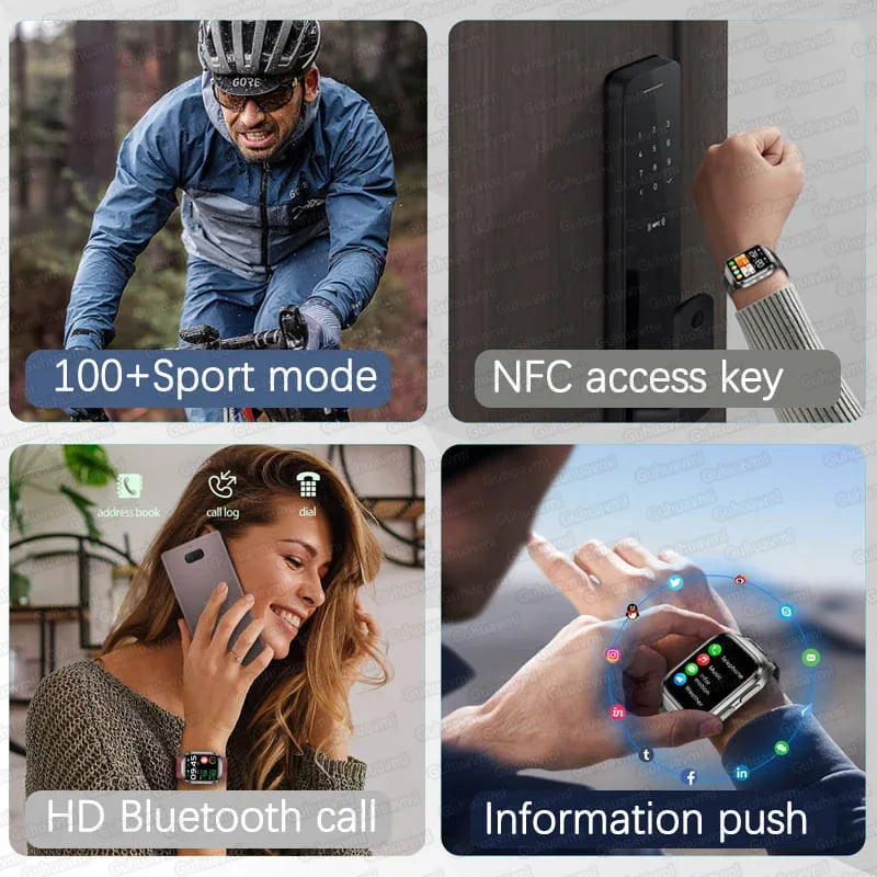 Reloj Inteligente ECG+PPG Enfermería NFC