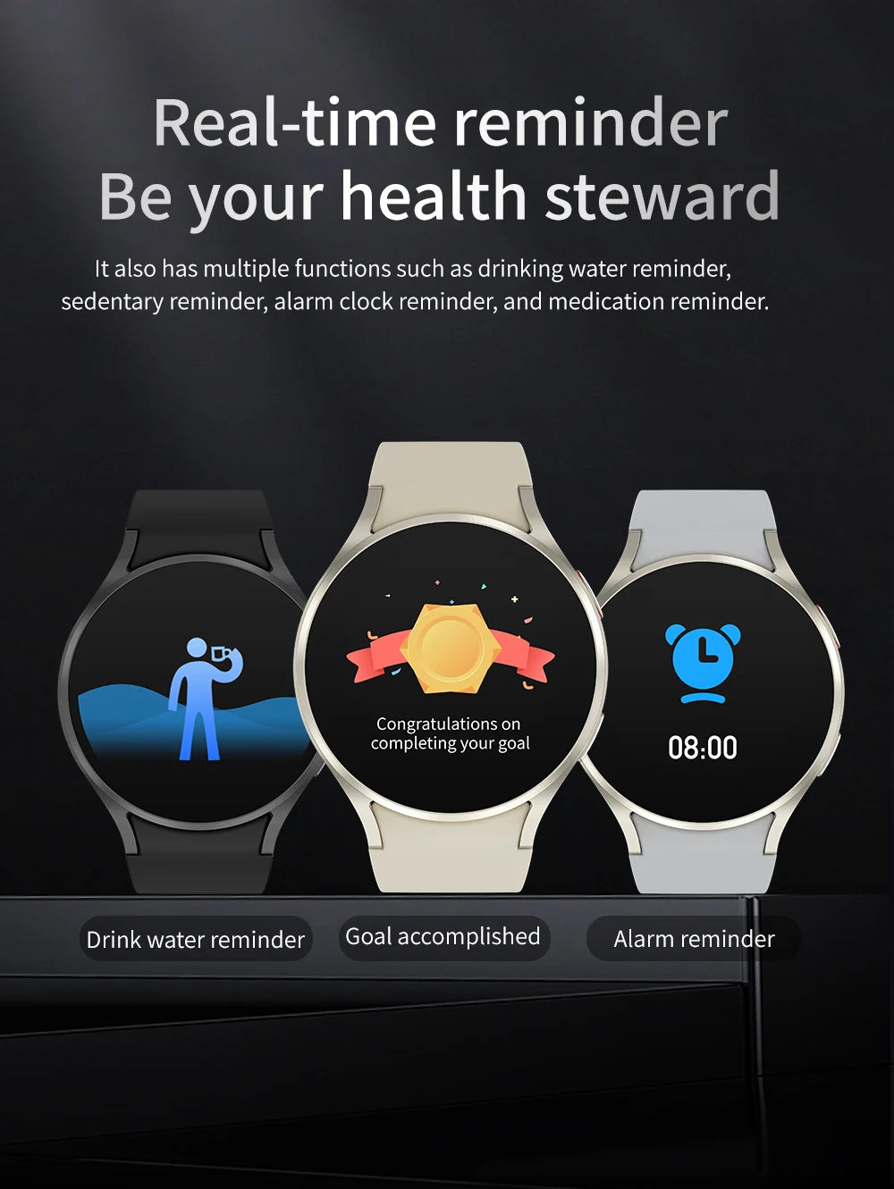 Reloj Inteligente GPS 6 Asistente de Voz