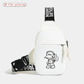 Bolso de Pecho para Hombre con Estampado Music Boy