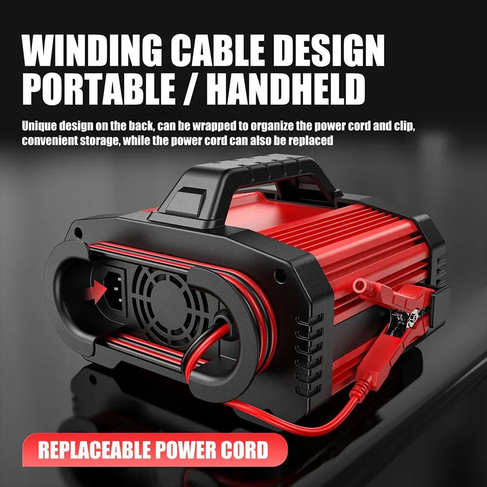 Cargador de Batería Inteligente 25A/15A | 12V-24V | GEL AGM LiFePo4