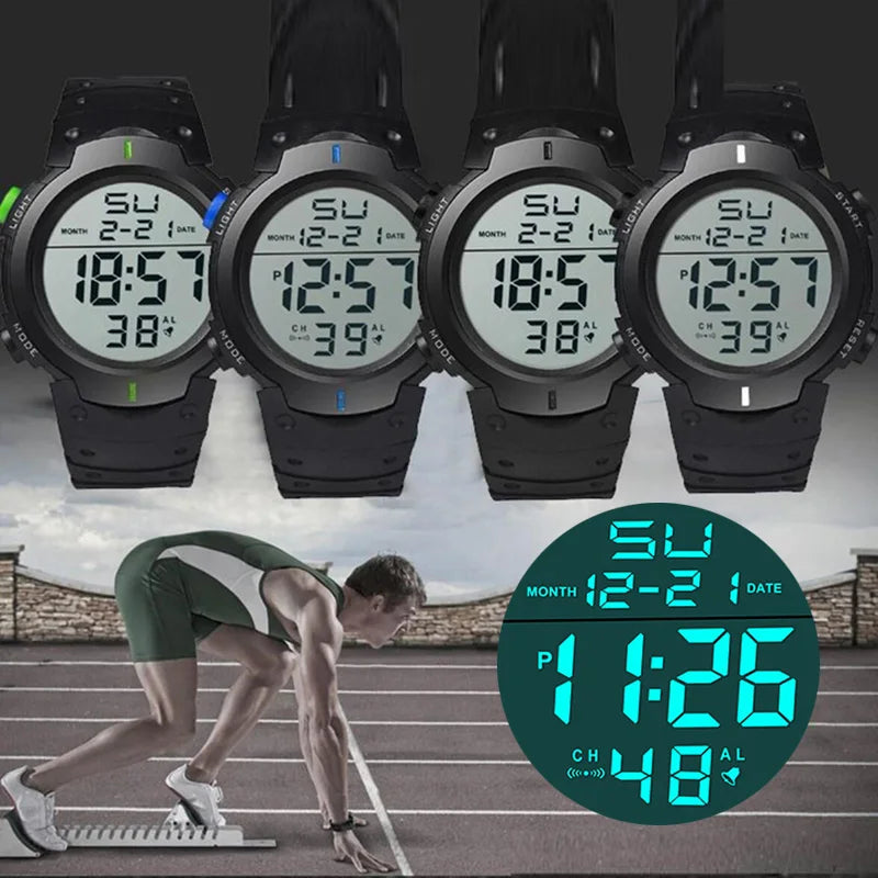 Reloj Deportivo Electrónico Para Hombre Multifunción