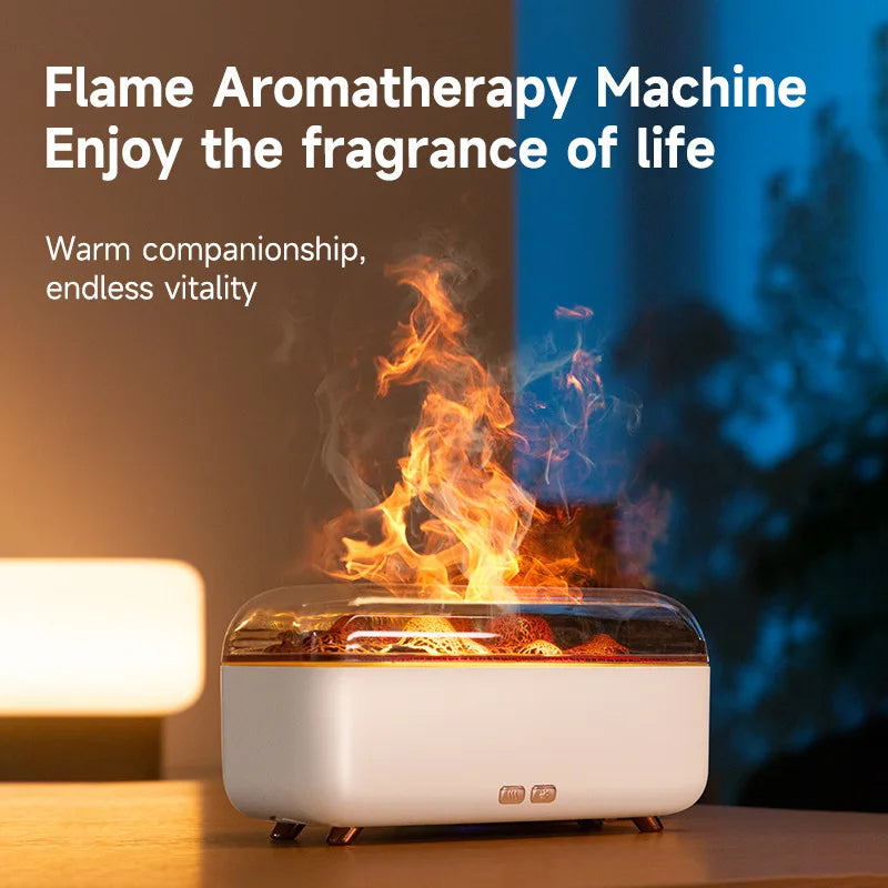 Difusor de Aroma Lava Volcánica 300ml USB