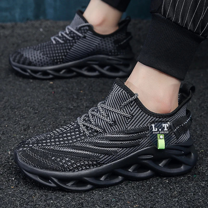 Zapatos deportivos informales de gran tamaño, zapatillas informales para hombre y mujer, nuevos zapatos impermeables para hombre, zapatos para correr ligeros, cómodos y transpirables
