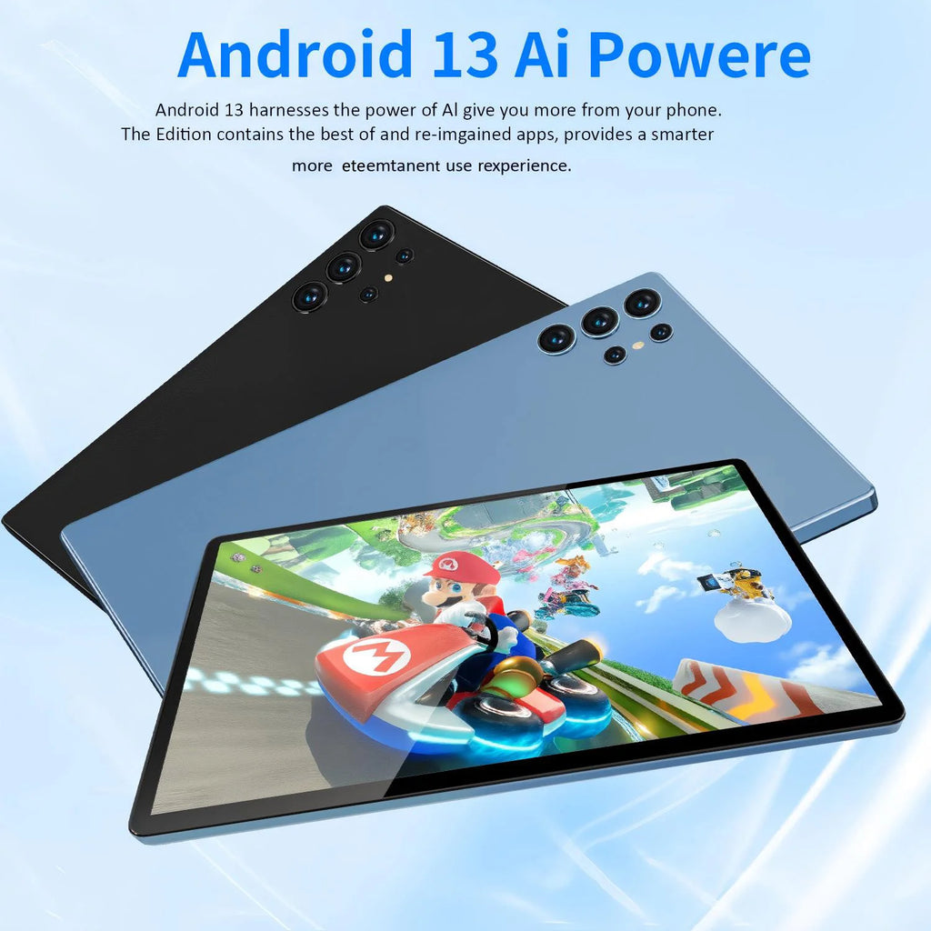 Nueva Tablet Android 2026 Mejorada de 10.1 Pulgadas, Doble SIM, Llamadas 3G/4G, Batería de 6000mAh, Octa Core, Google Play, 4GB+64GB