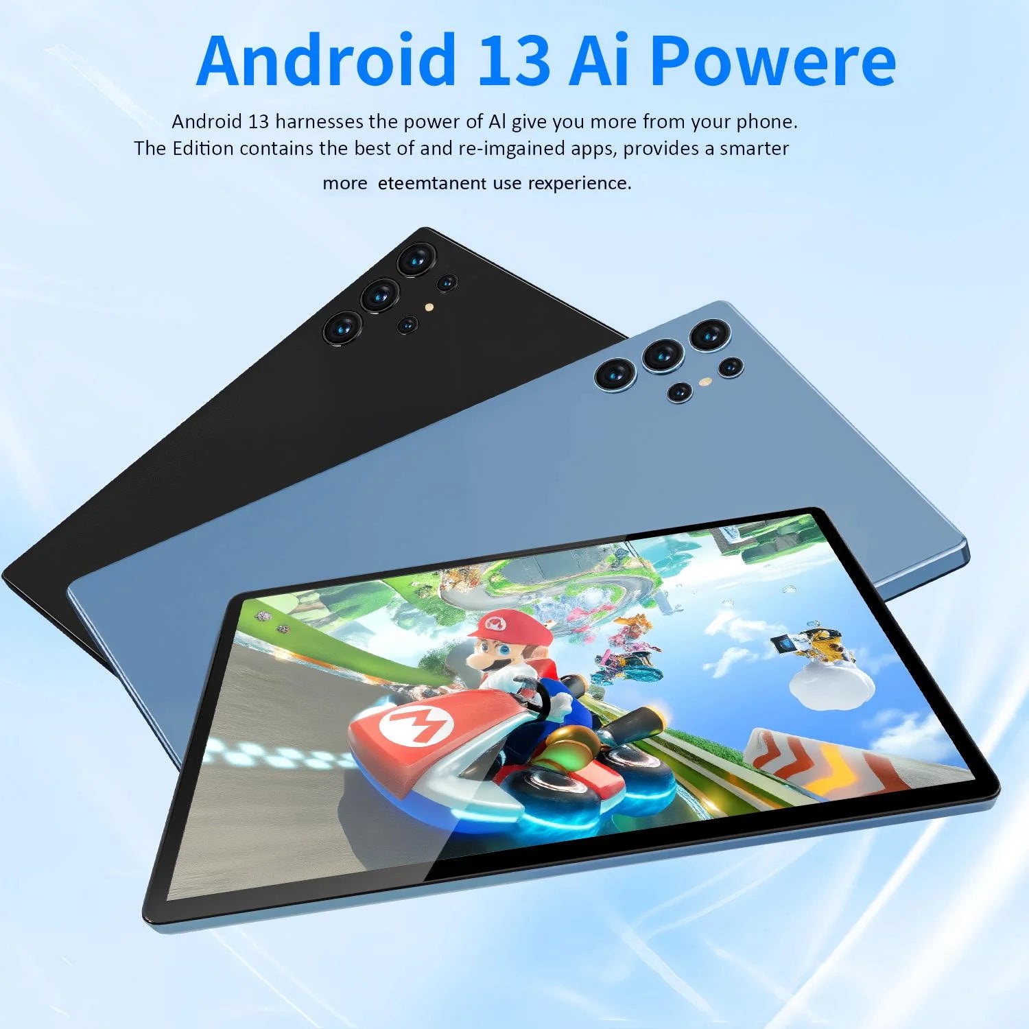 Nueva Tablet Pro 2026 Mejorada de 10.1 Pulgadas, Octa Core, 4GB+64GB ROM, Google Play, Doble SIM, Llamadas Telefónicas, Wifi, 6000mAh