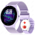 LIGE Reloj Inteligente Mujer Clima Bluetooth