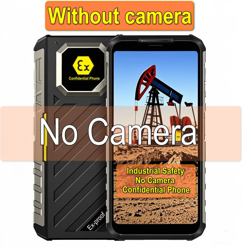Teléfono Antiespía Sin Cámara Rungee, Android 15, 8GB RAM + 256GB ROM, Pantalla de 6.58'', Batería de 6600mAh, Huella Dactilar, NFC, Teléfono Confidencial