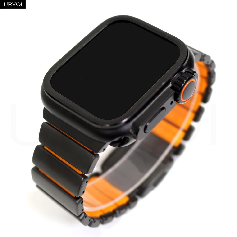 Correa URVOI Stratos Titanio para Apple Watch